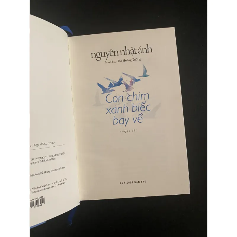 Con chim xanh biết bay về (like new) 1004093