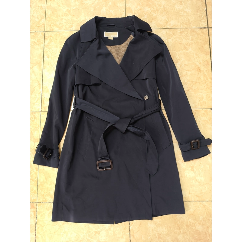 áo khoác xanh navy dáng dài vnxk  528836