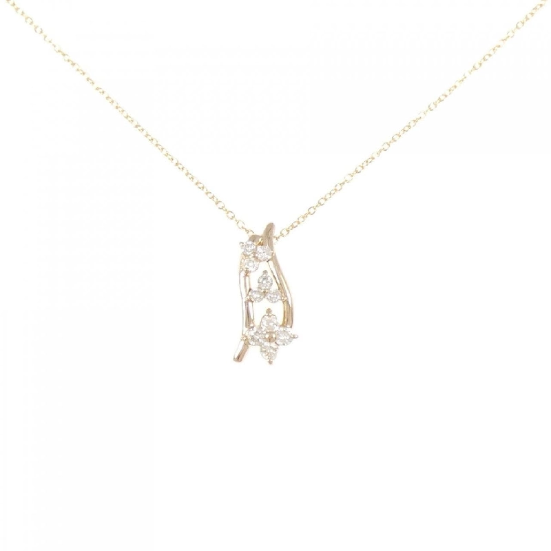 K18PG Dây chuyền kim cương 0.30CT - Hàng hiệu Chính hãng 855850