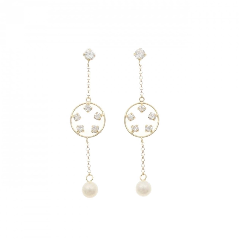 K18YG Bông tai ngọc trai nước ngọt 4.3mm - Hàng hiệu Chính hãng 870344