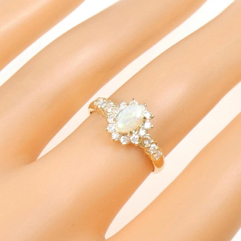 Nhẫn Opal K18YG - Hàng hiệu Chính hãng 851090