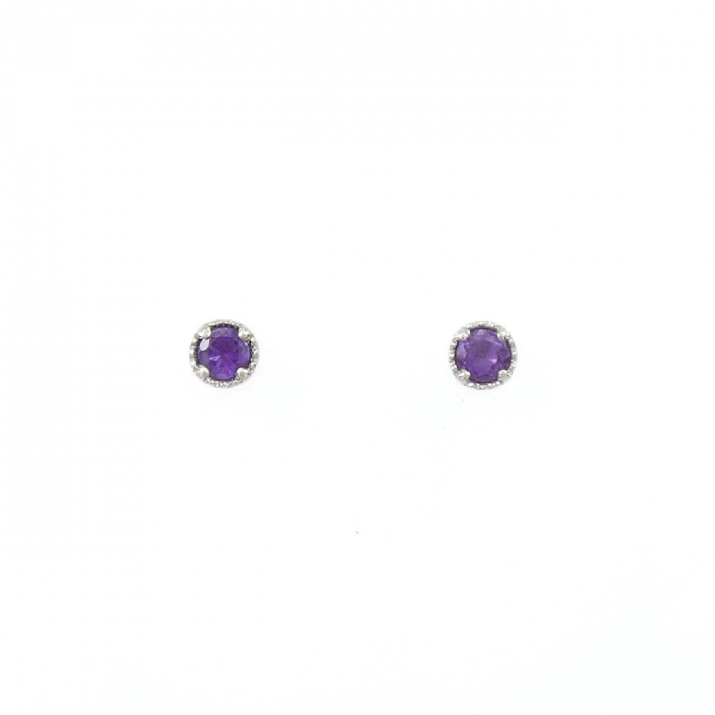 PT900 Bông tai Amethyst - Hàng hiệu Chính hãng 868773