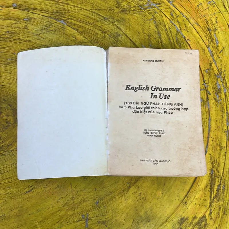 ENGLISH GRAMMAR IN USE 130 BÀI NGỮ PHÁP TIẾNG ANH - RAYMOND MURPHY 737033