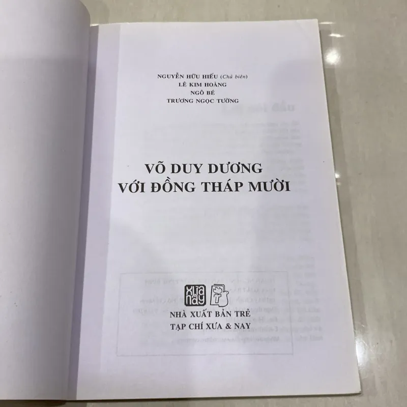 VÕ DUY DƯƠNG VỚI ĐỒNG THÁP MƯỜI (XB 2005) 997703