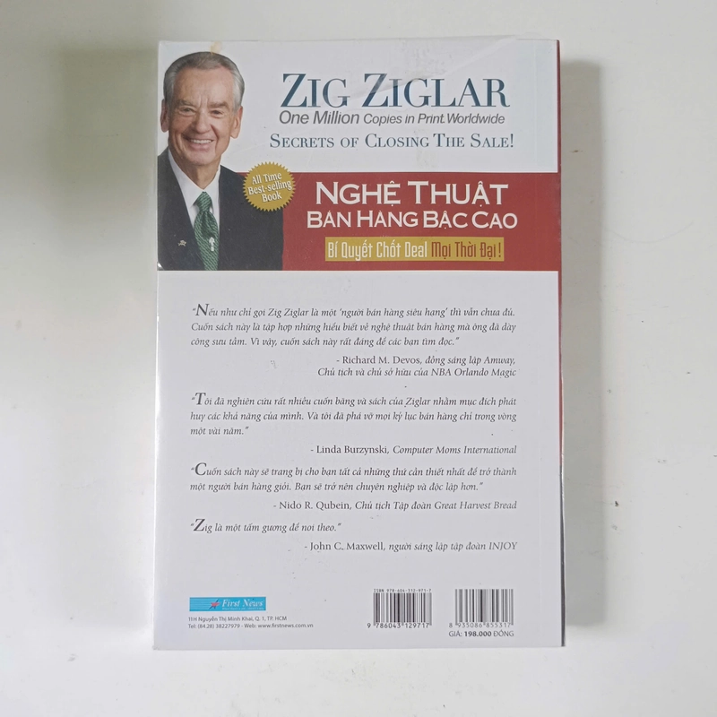 Nghệ Thuật Bán Hàng Bậc Cao - Bí Quyết Chốt Deal Mọi Thời Đại (Khổ Lớn) (Nguyên seal) 278237