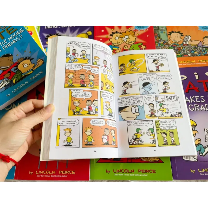 TRUYỆN TRANH -  BIG NATE – BẢN MÀU 12 CUỐN TẶNG FILE NGHE 745684