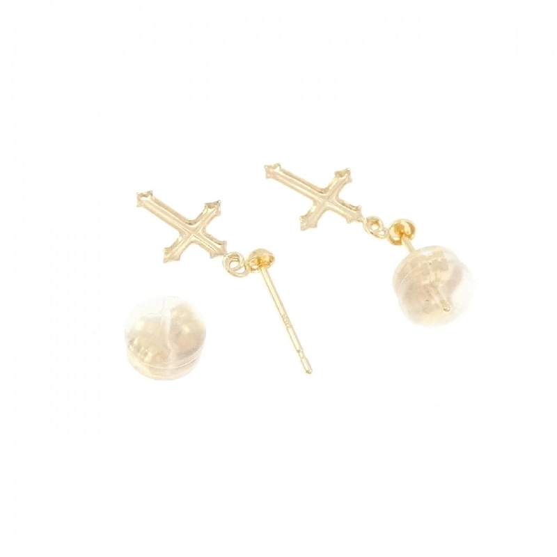 K18YG Khuyên Tai Đan Chéo - Hàng hiệu Chính hãng 869075