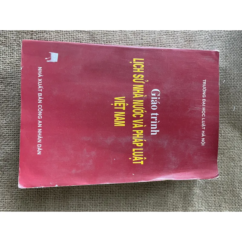 Lịch sử nhà nước và pháp luật Việt Nam , khổ lớn,  795814