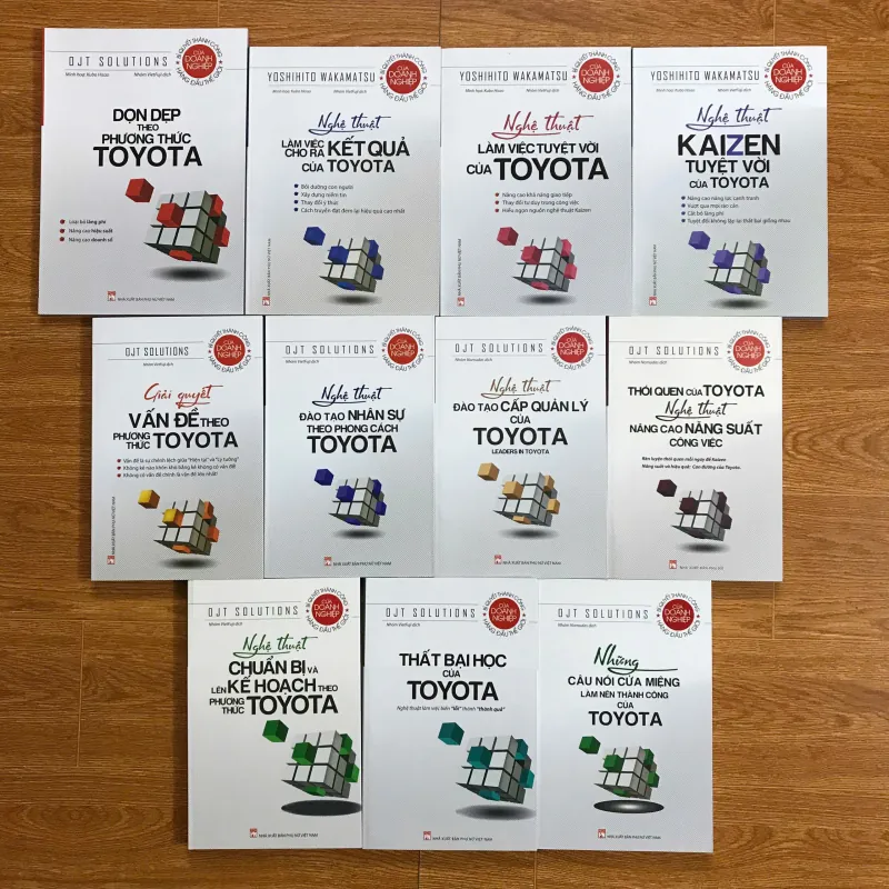 Trọn Bộ 11 Cuốn Bí Quyết Thành Công Của TOYOTA 597922