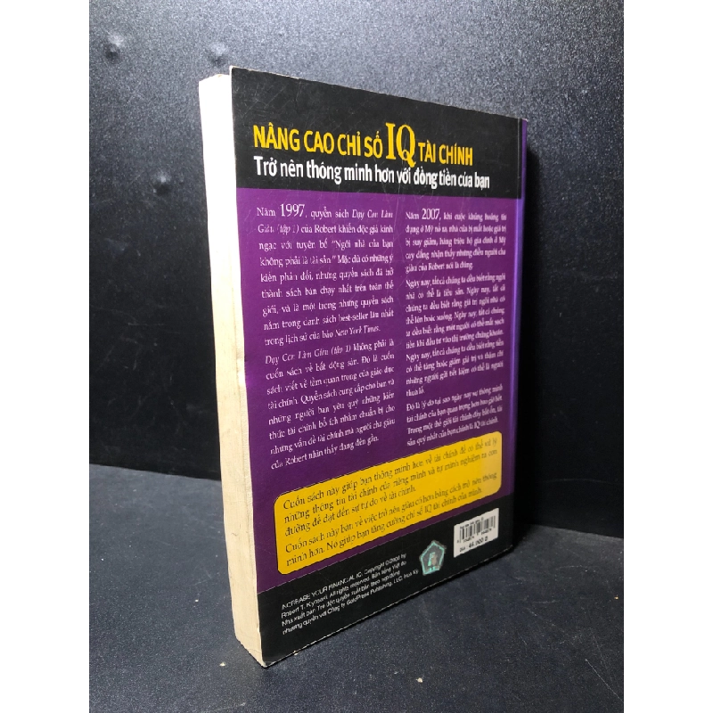 Dạy con làm giàu tập 13 nâng cao chỉ số IQ tài chính 2009 Robert T Kiyosaki mới 85% ố (kinh tế , tài chính) HPB.HCM0101 49541