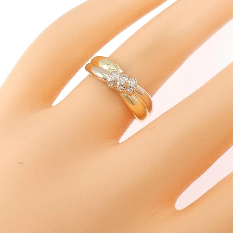 Nhẫn kim cương K18YG/K18PG 0.07CT - Hàng hiệu Chính hãng 851800