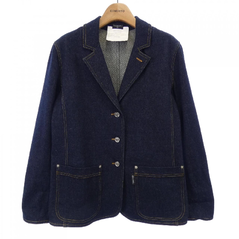 Áo khoác denim CHANEL P06835V04732 - Hàng hiệu Authentic 818213