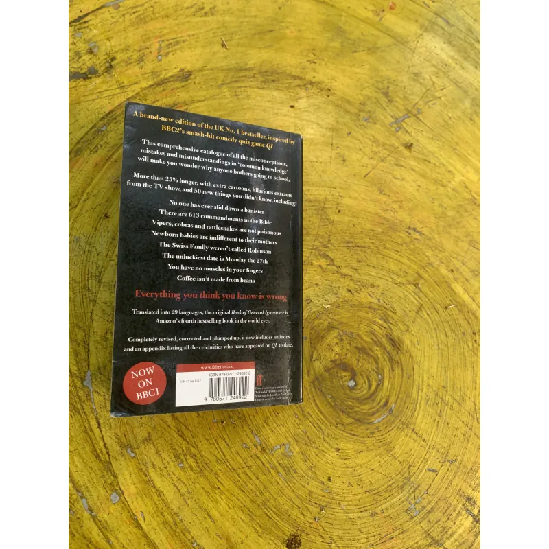 THE BOOK OF GENERAL IGNORANCE- JOHN LLOYD & JOHN MITCHINSON 763252