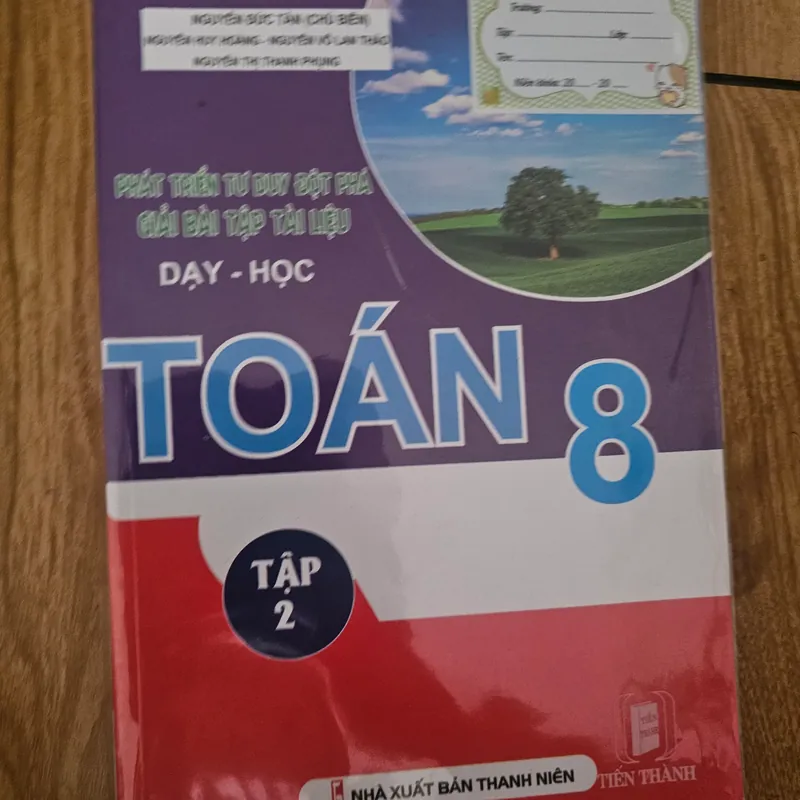 Giải bài tập tài liệu dạy - học toán 8 tập 2
24k 729891