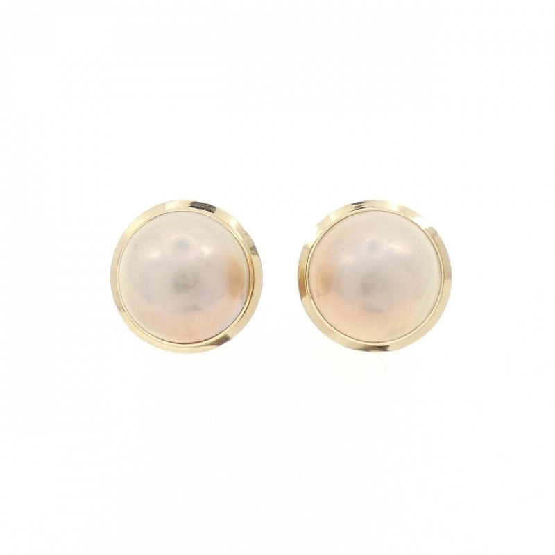 K18YG Mabe Pearl Bông tai - Hàng hiệu Authentic 873596