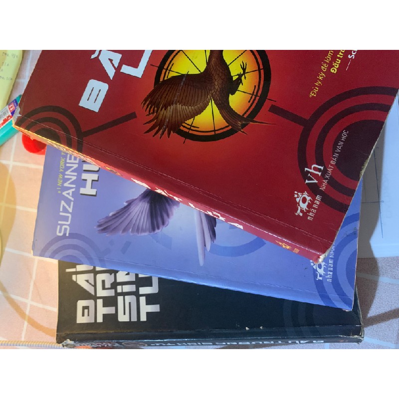 Trọn bộ 3 cuốn “The Hunger Games” Đấu trường sinh tử bìa mềm  3353