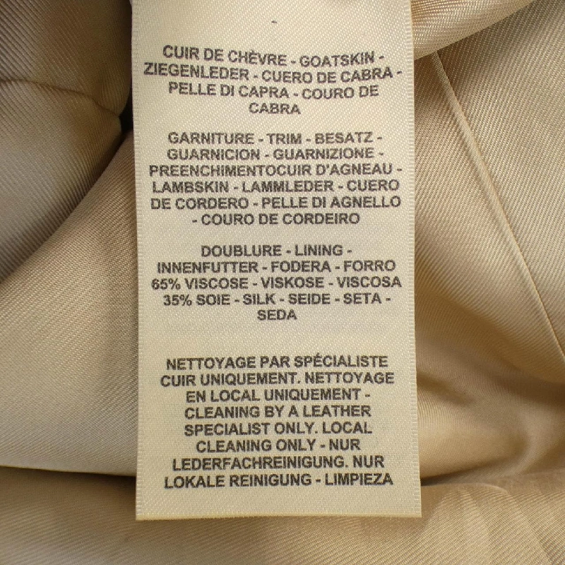 【Mã giảm giá】Áo khoác da HERMES 640490