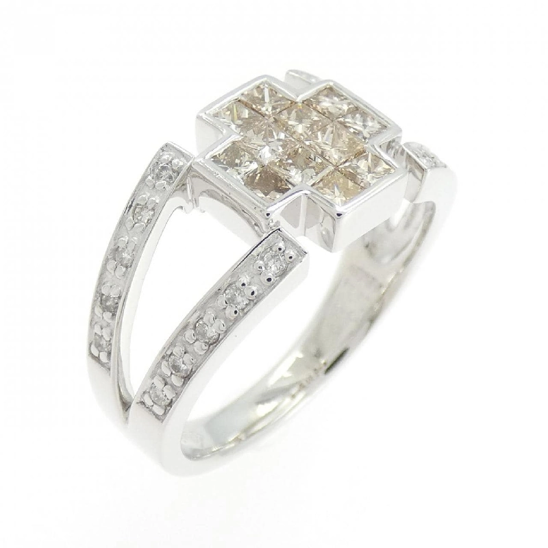 Nhẫn kim cương K18WG 0.75CT - Hàng hiệu Chính hãng 852821