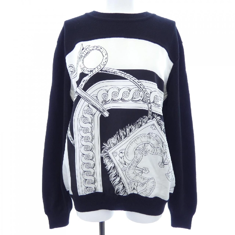 HERMES *07-7758 Áo len Twill - Hàng hiệu Chính hãng 774239