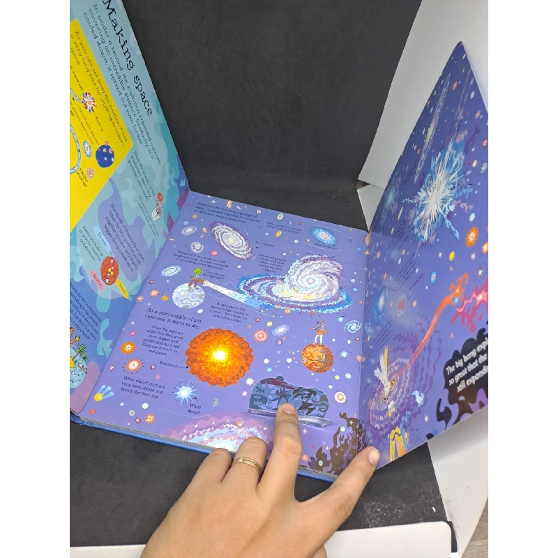 See inside Space mới 90% sách màu HCM2007 911749