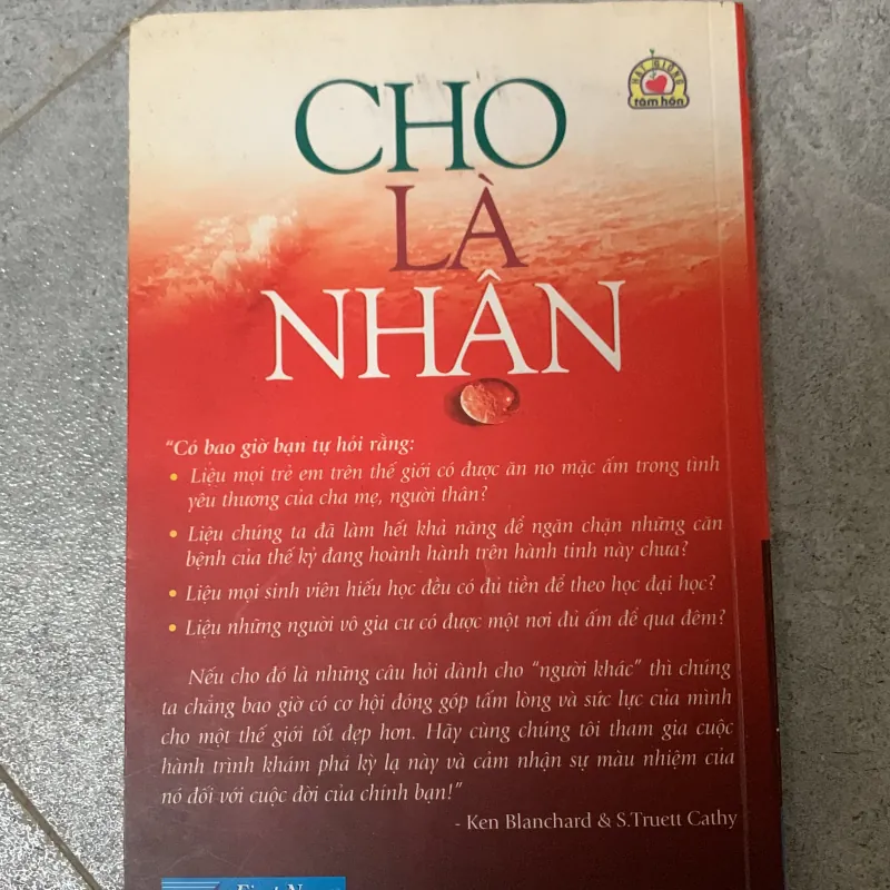 Cho là nhận - ken Blanchard & S. Truett Cathy 1026765