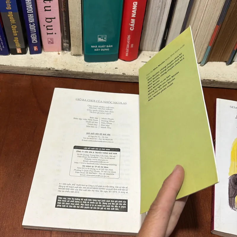 II Sách Thiếu Nhi: Nhóc Nicolas - Giờ Ra Chơi Của Nhóc Nicolas & Nhóc Nicolas Phiền Muộn 759260