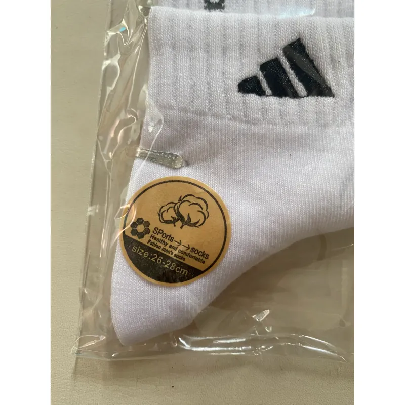 Vớ thể thao adidas size 26-28cm màu trắng chính hãng 720359