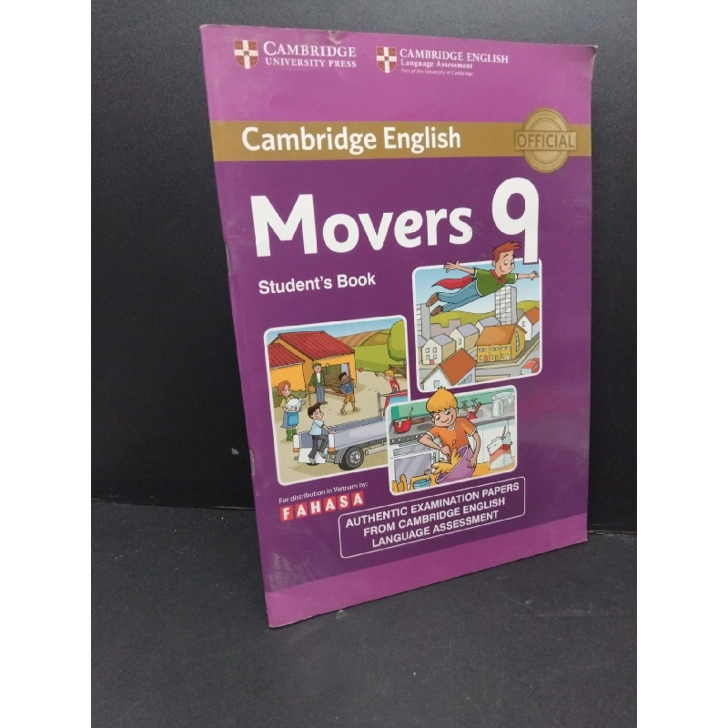 Movers 9 mới 80% ố nhẹ rách nhẹ bìa HCM2809 HỌC NGOẠI NGỮ 917158
