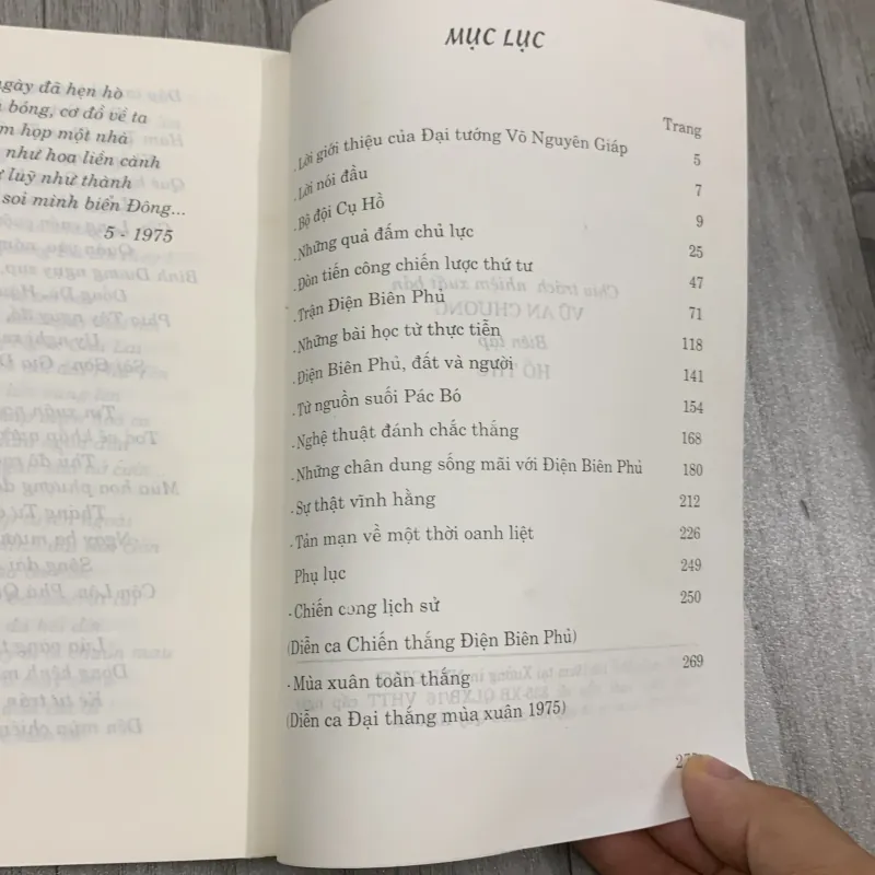 Điện biên phủ lắng đọng và suy ngẫm. Có chữ ký tặng TG. 10a1 1025605