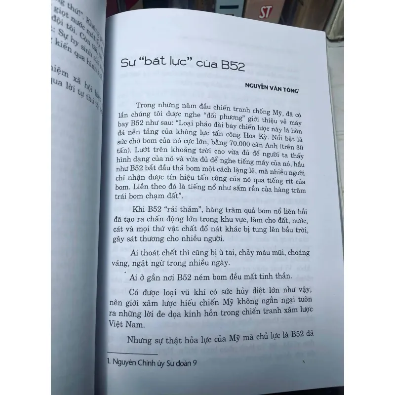 Sách Ký Ức Chiến Tranh và Khát Vọng Hòa Bình - Nguyễn Thọ Kiệt mới 90% 1004180