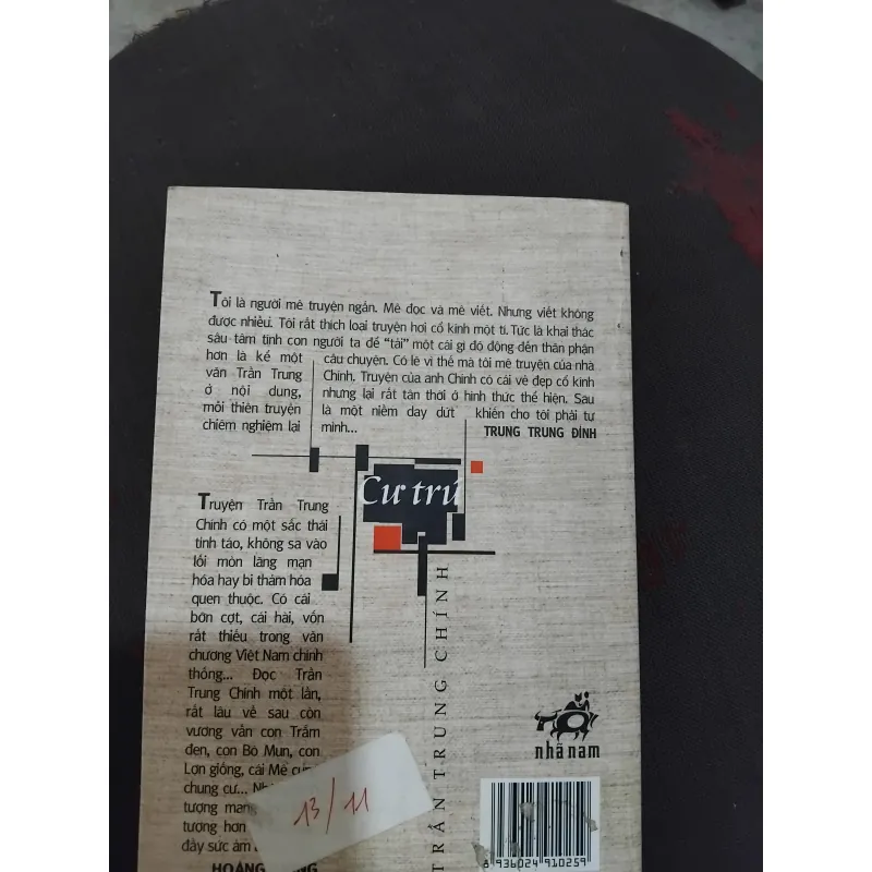 Cư trú tập truyện ngắn Trần Trung Chính  1022834