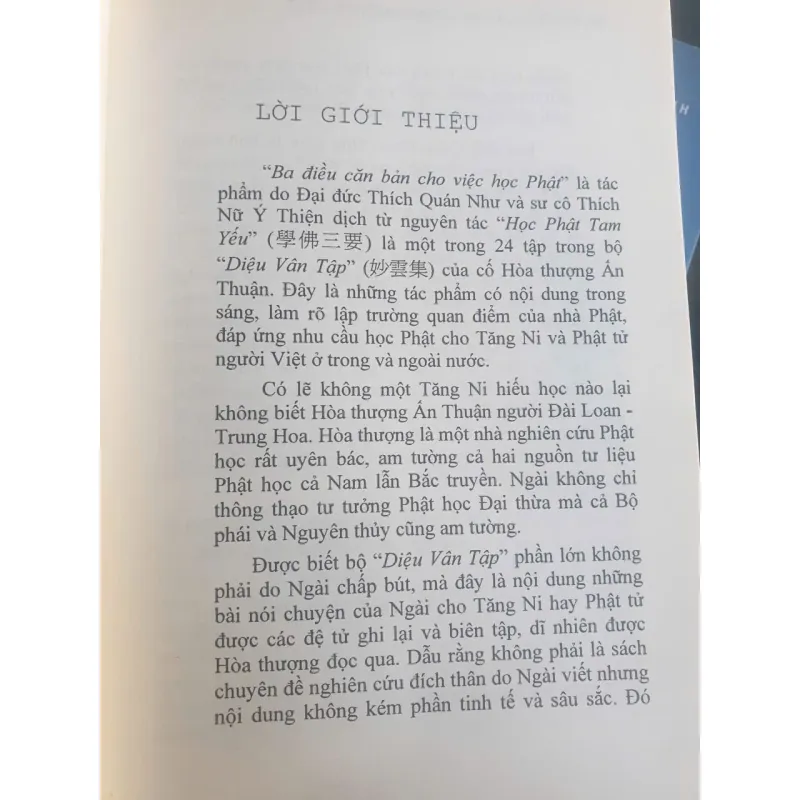 Ba Điều Căn Bản Cho Việc Học Phật 717670