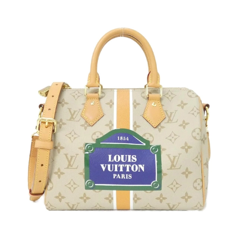 Túi xách Boston Louis Vuitton Monogram Speedy Bandoulière 25cm M46749 - Hàng hiệu Chính hãng 771584