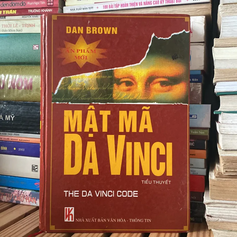MẬT MÃ DA VINCI, THE DA VINCI CODE, bản bìa cứng (XB 2006) 1037877