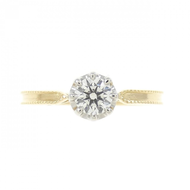 Nhẫn kim cương Solitaire 750YG/PT 0.250CT 673572