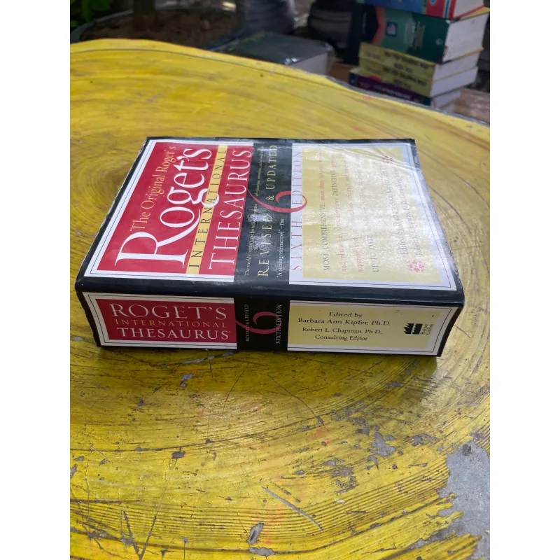 THE ORIGINAL ROGET’S ROGET’S INTERNATIONAL THESAURUS 730981