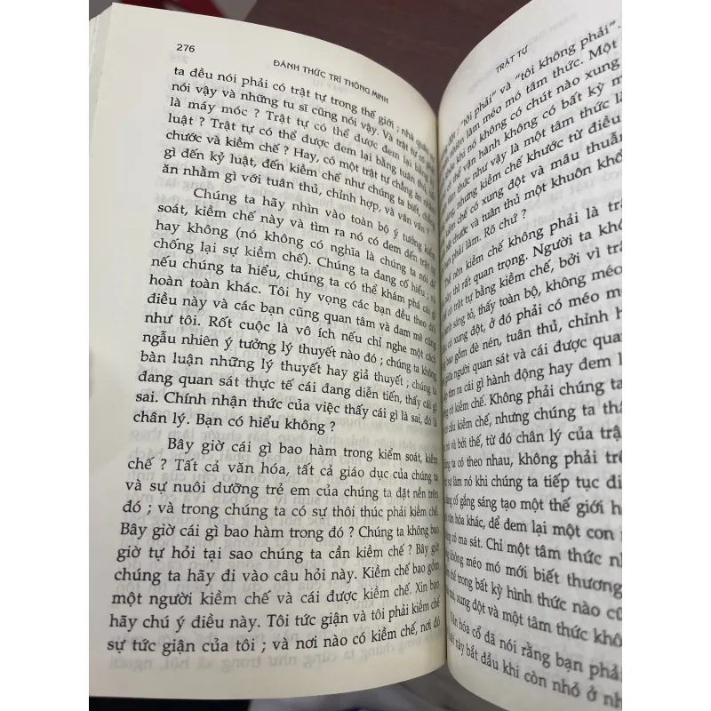 ĐÁNH THỨC TRÍ THÔNG MINH - J. KRISHNAMURTI 937162