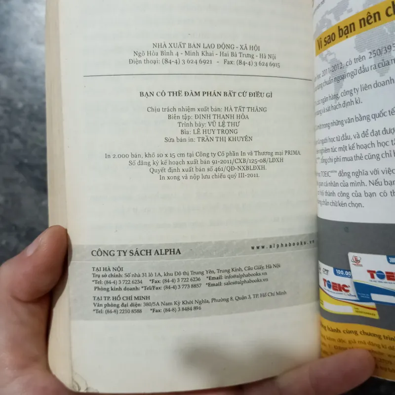 [Sách bỏ túi] Sách Bạn Có Thể Đàm Phán Bất Cứ Điều Gì - Herb Cohen 1009972