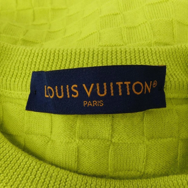 Louis Vuitton LOUIS VUITTON Áo len cổ tròn Damier HJN40WVOR - Hàng hiệu Chính hãng 892002