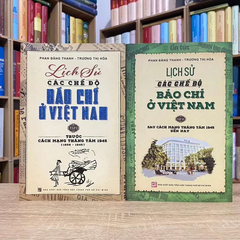 Lịch sử các chế độ báo chí ở Việt Nam (bộ 2 cuốn, hiếm hàng) 493103