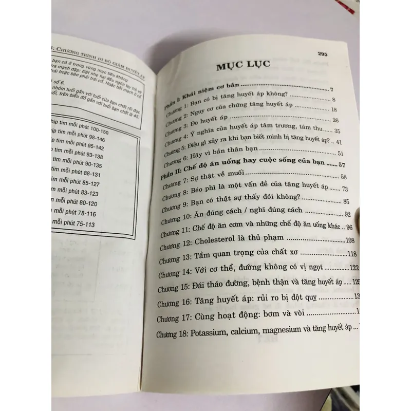 PHÒNG & TRỊ TĂNG HUYẾT ÁP KHÔNG DÙNG THUỐC  601284