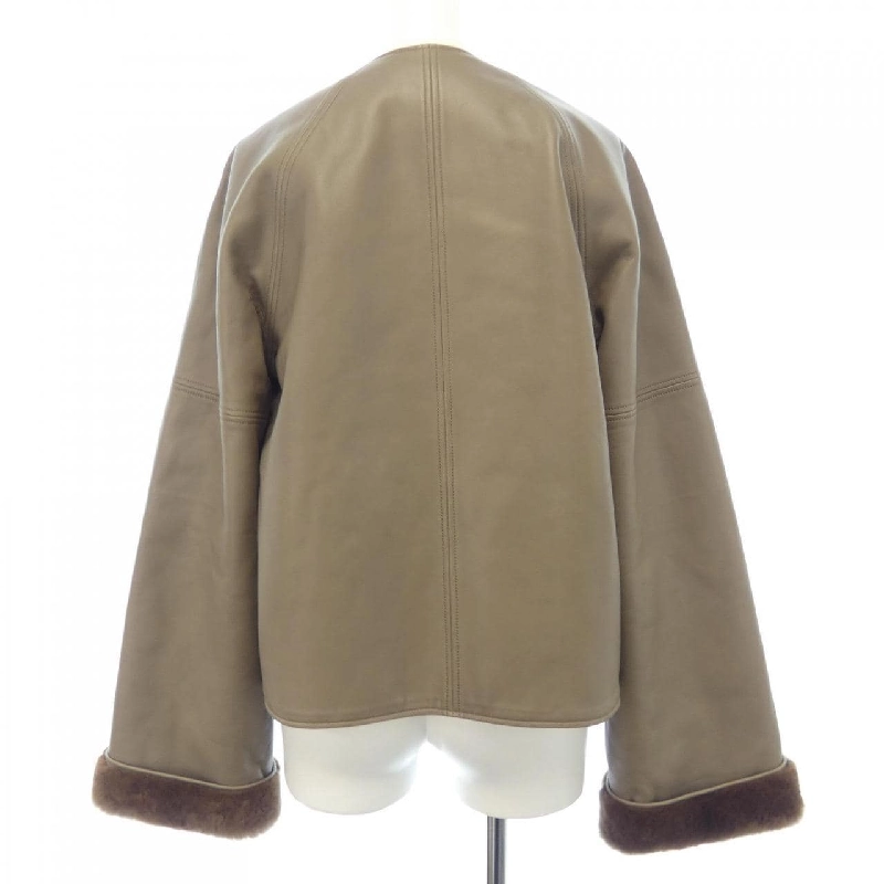 【Mã giảm giá】Áo khoác da HERMES 638027