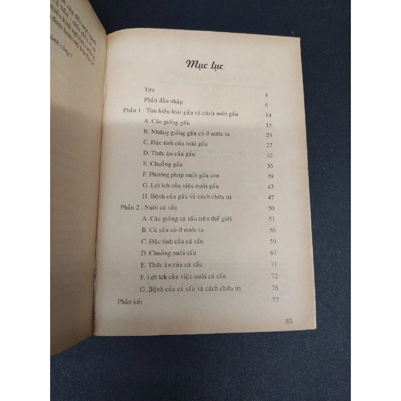 Kỹ thuật nuôi gấu và cá sấu mới 60% ố nặng bẩn bìa 2000 HCM1406 Việt Chương SÁCH KỸ NĂNG 915453