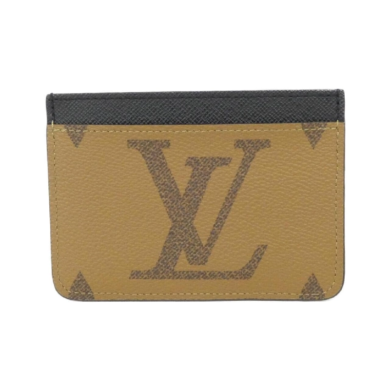 Ví thẻ Louis Vuitton Monogram Reverse Porte Carte LV Side Up M81462 - Hàng hiệu Authentic 806887