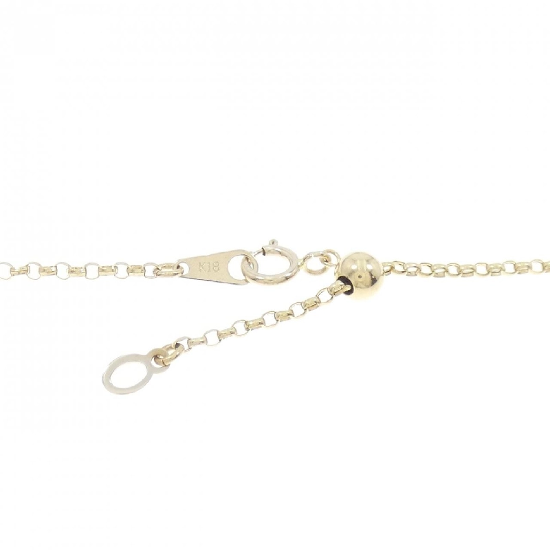 K18YG Dây chuyền kim cương chéo 0.90CT - Hàng hiệu chính hãng 867741