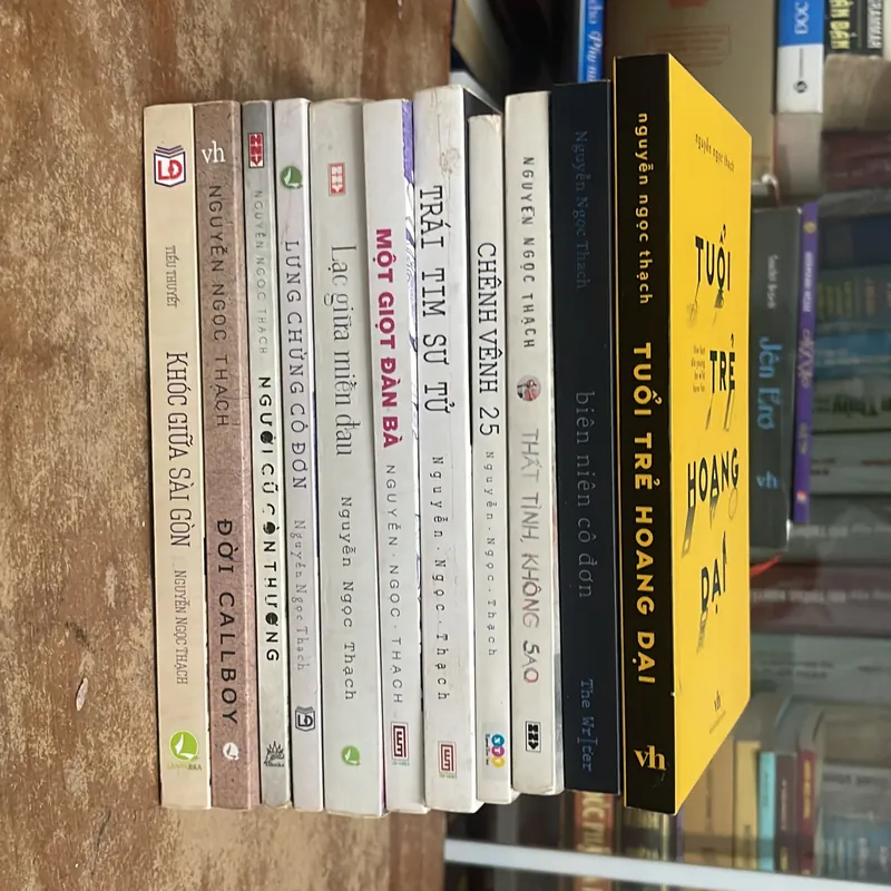 COMBO 11 TÁC PHẨM CHỌN LỌC NGUYỄN NGỌC THẠCH- ĐÒI CALLBOY- KHÓC GIỮA SÀI GÒN- LẠC GIỮA … 675386