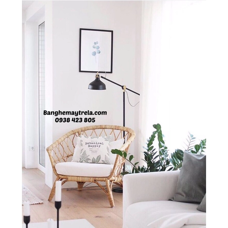Ghế sofa đơn mây vuông 493231