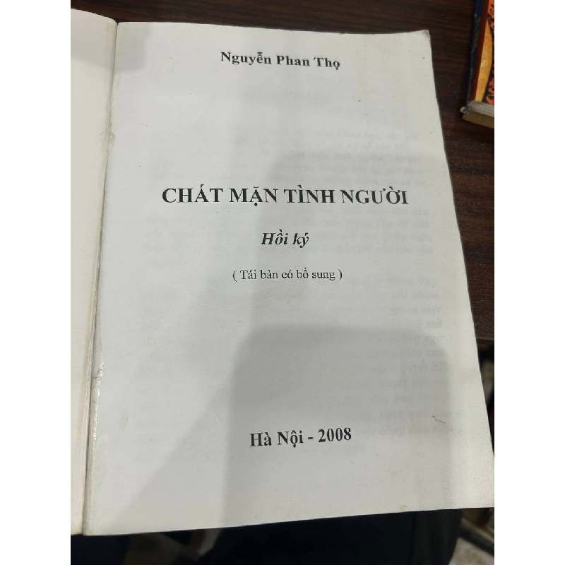 Chát Mặn Tình Người - Nguyễn Phan Thọ 932182