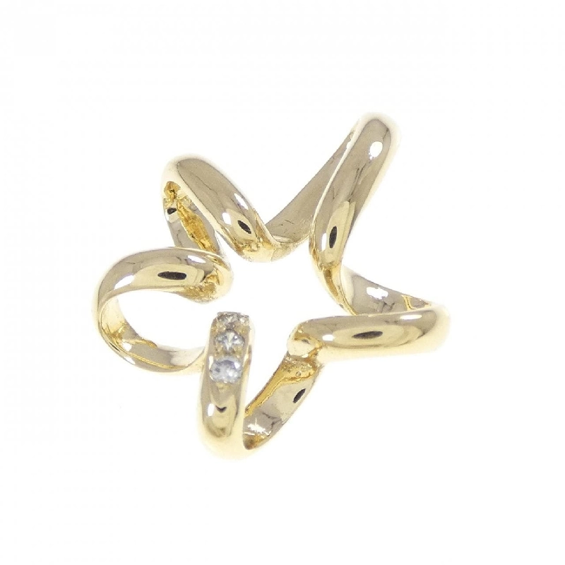 K18YG Ngôi sao Kim cương Mặt dây chuyền 0.03CT - Hàng hiệu Chính hãng 866656