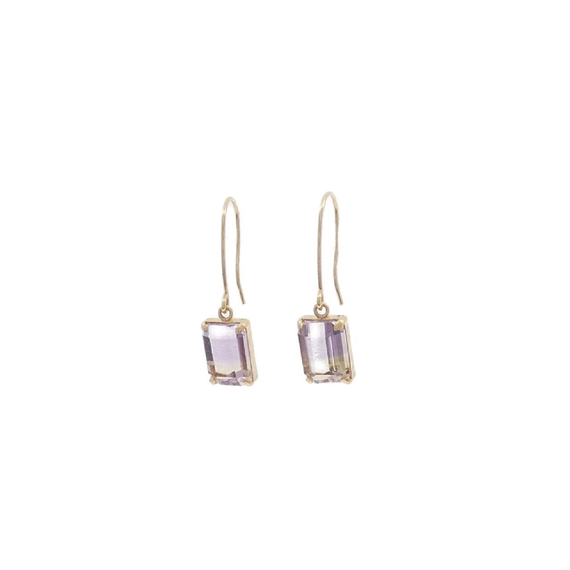 K10YG Ametrine Bông tai - Hàng hiệu Chính hãng 872700